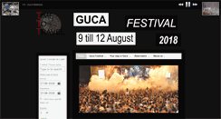 Desktop Screenshot of guca-festival.com